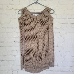 Say What Cold Shoulder Sz M